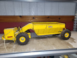 WOOLRIDGE DOEPKE MODEL HEAVY PRESSED STEEL EARTH HAULER BELLY DUMP TRUCK USED Toy (9324-19 ts-a3)