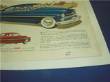 MERCURY (1950) AUTOMOTIVE ADVERTISEMENT AD PRINT USED AD-19 COLLECTIBLE (f17)