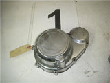 1977-81 GS550 550 SUZUKI GENERATOR STATOR COVER CHROME used #1-1 (e5)