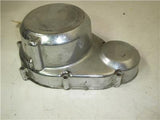 1977-81 GS550 550 SUZUKI GENERATOR STATOR COVER CHROME used #1-1 (e5)