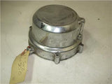 1977-81 GS550 550 SUZUKI GENERATOR STATOR COVER CHROME used #1-1 (e5)
