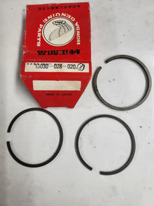 13050-028-020 NOS HONDA PISTON RING SET CT90 (RED139)