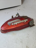 1965-68 Suzuki TC250 X6 Hustler OIL TANK RED TC 250 used 112124-16 Q5
