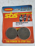 503HF FR SBS Brake Disc Pad Set NEW KAWASAKI H1 Z1 SUZUKI GT185 GT550 GT750 (R3-ENDCAP)