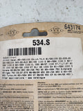 534HF FRONT SBS Brake Disc Pad Set NEW SUZUKI GSX1100 GR650 GS1000 (R3-ENDCAP)