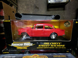1955 Chevy Street Machine RED Limited Edition NEW Ertl American Muscle Diecast 1:18 scale (N-TOP)