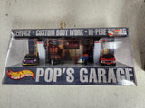 HOT WHEELS POP'S GARAGE BOXED SET OF 4- Toy NEW Collectible (Q-3)