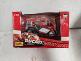 DUCATI DESMOSEDICI 1:18 Motorcycle MAISTO Toy NEW Collectible (Q-3)