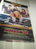 1992 STRAIGHT TALK DOLLY PARTON JAMES WOODS MOVIE POSTER 40X26 USED PO-206 COLLECTIBLE (f17)
