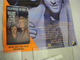 1992 NIGHT & THE CITY ROBERT DENIRO JESSICA LANGE MOVIE POSTER 38X26 USED PO-208 COLLECTIBLE (f17)