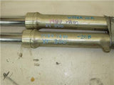 1987 Yamaha XT350 XT 350 FRONT FORK Tubes Legs Used Pair L & R WFork-20 (T5)