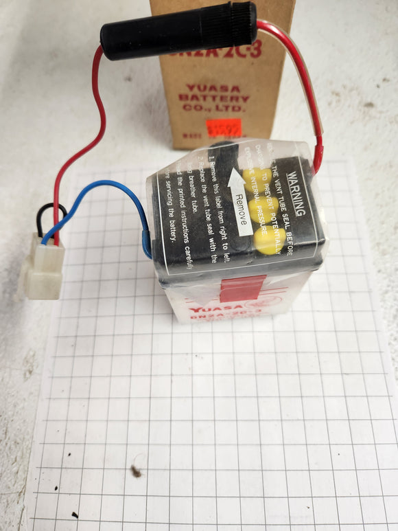 6N4-2A (JA-8) BATTERY TS185 HONDA YAMAHA SUZUKI KAWASAKI NEW I-3