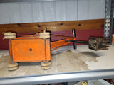 1950'S BUDDY L STEAM SHOVEL HEAVY PRESSED STEEL USED Toy (9324-20 ts-a3)