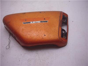 1973 YAMAHA TX750 750 RIGHT SIDE COVER USED ORANGE SC-219 (L-TOP)