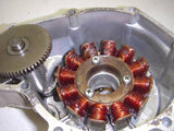 1982 Kawasaki KZ305 LTD Belt Drive STATOR WITH COVER Used K2871-21 (M14)