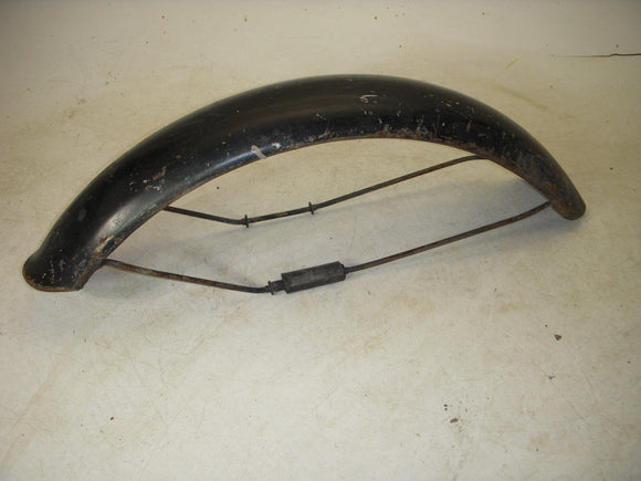 1971-72 Triumph Bonneville FRONT FENDER black USED 91522-21 (C3-4)