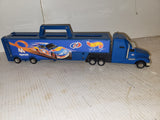 1996 SEMI RACING #44 SPREE TRUCK TRACTOR Vintage USED Hot Wheels Car COLLECTIBLE TOY (M15)