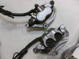 2001 Yamaha Vstar 1100 Classic XVS1100 Front Brake Calipers w/ Master cylinder Used 9684-05 (a46)