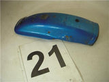 1970-71 SL175 175 HONDA REAR BLUE FENDER Used GF-21 (S2)