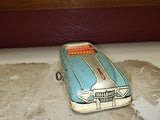 MARX D-6581 WINDUP ROADSTER CAR USED Toy (9324-21 ts-a3)