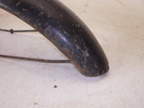 1971-72 Triumph Bonneville FRONT FENDER black USED 91522-21 (C3-4)