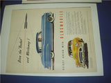 OLDSMOBILE ROCKET 6 8 CYLINDER AUTOMOTIVE ADVERTISEMENT AD PRINT USED AD-21 COLLECTIBLE (f17)