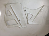 2815WH UFO RADIATOR SHROUD SET YAMAHA 1989-92 YZ125 NEW (8824-22 O1)