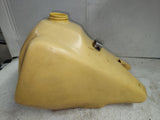 1982 YAMAHA YZ125 YZ 125 Yellow FUEL GAS TANK PLASTIC USED 6126-22 DONN-A8