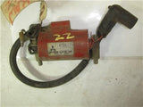 1972-73 H1 Triple 500 Kawasaki Ignition Coil F6T00171 Left Red used COIL-22 (a3)