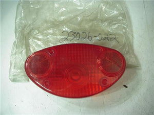 1968-75 F4 G3SS G3TR F7 H1 500 TRIPLE KAWASAKI TAILIGHT TAIL LIGHT LENS NOS 23026-022 (red 119)