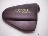 1980-81 CX500 CUSTOM CX500C HONDA RIGHT SIDE COVER USED SC-238 (L-TOP)