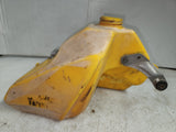 1983 YAMAHA YZ80 YZ 80 Yellow FUEL GAS TANK PLASTIC USED 6126-23 DONN-A7