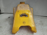 1983 YAMAHA YZ80 YZ 80 Yellow FUEL GAS TANK PLASTIC USED 6126-23 DONN-A7