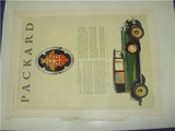 PACKARD (1927-28) AUTOMOTIVE ADVERTISEMENT AD PRINT USED AD-23 COLLECTIBLE (f17)