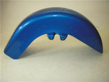 1998-2007 Harley Davidson Road King FLTRI FRONT Fender Impact Blue used 120622-23 (DONN-C2)