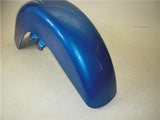 1998-2007 Harley Davidson Road King FLTRI FRONT Fender Impact Blue used 120622-23 (DONN-C2)