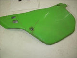 1990-91 Kx125 125 KAWASAKI LEFT Body Side Cover Used WSC-248 (u1-2)