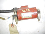 1972-73 H1 Triple 500 Kawasaki Ignition Coil F6T00174 Center Red used COIL-24 (a3)