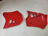 M60003 MAIER RADIATOR SHROUD SET YAMAHA 1986-87 YZ250 NEW (8824-24 O1)