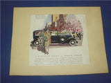 PIERCE ARROW DELUXE 8/12'S AUTOMOTIVE ADVERTISEMENT AD PRINT USED AD-24 COLLECTIBLE (f17)