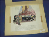 PIERCE ARROW DELUXE 8/12'S AUTOMOTIVE ADVERTISEMENT AD PRINT USED AD-24 COLLECTIBLE (f17)