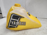 1982 YAMAHA YZ80 YZ 80 Yellow FUEL GAS TANK PLASTIC USED 6126-25 DONN-A6