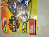 #73360 MATCHBOX HARLEY DAVIDSON STUNT MOTORCYCLE Vintage USED COLLECTIBLE TOY (M15)
