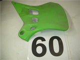 1990-91 KDX125 125 KAWASAKI Radiator Shroud LEFT used WSC-260 (u1-2)