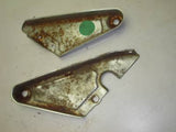 1982 Kawasaki KZ305 LTD Belt Drive LOWER FRAME COVERS Used K2871-26 (M14)
