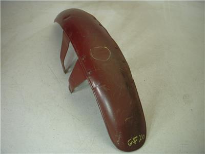 1967-72 AMF HD SPRINT 250 350 FRONT FENDER PRIMER ORANGE Used GF-26 (S2)