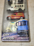 #11 MATCHBOX CITY ACTION 5 PACKVintage USED COLLECTIBLE TOY (M15)