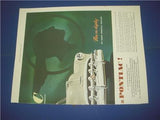PONTIAC 1950 AUTOMOTIVE ADVERTISEMENT AD PRINT USED COLLECTIBLE AD-26 (f17)