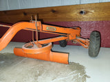 1950'S DOEPKE MODEL HEAVY PRESSED STEEL ROAD GRADER USED Toy (9324-26 ts-a3)