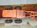 1950'S DOEPKE MODEL HEAVY PRESSED STEEL ROAD GRADER USED Toy (9324-26 ts-a3)